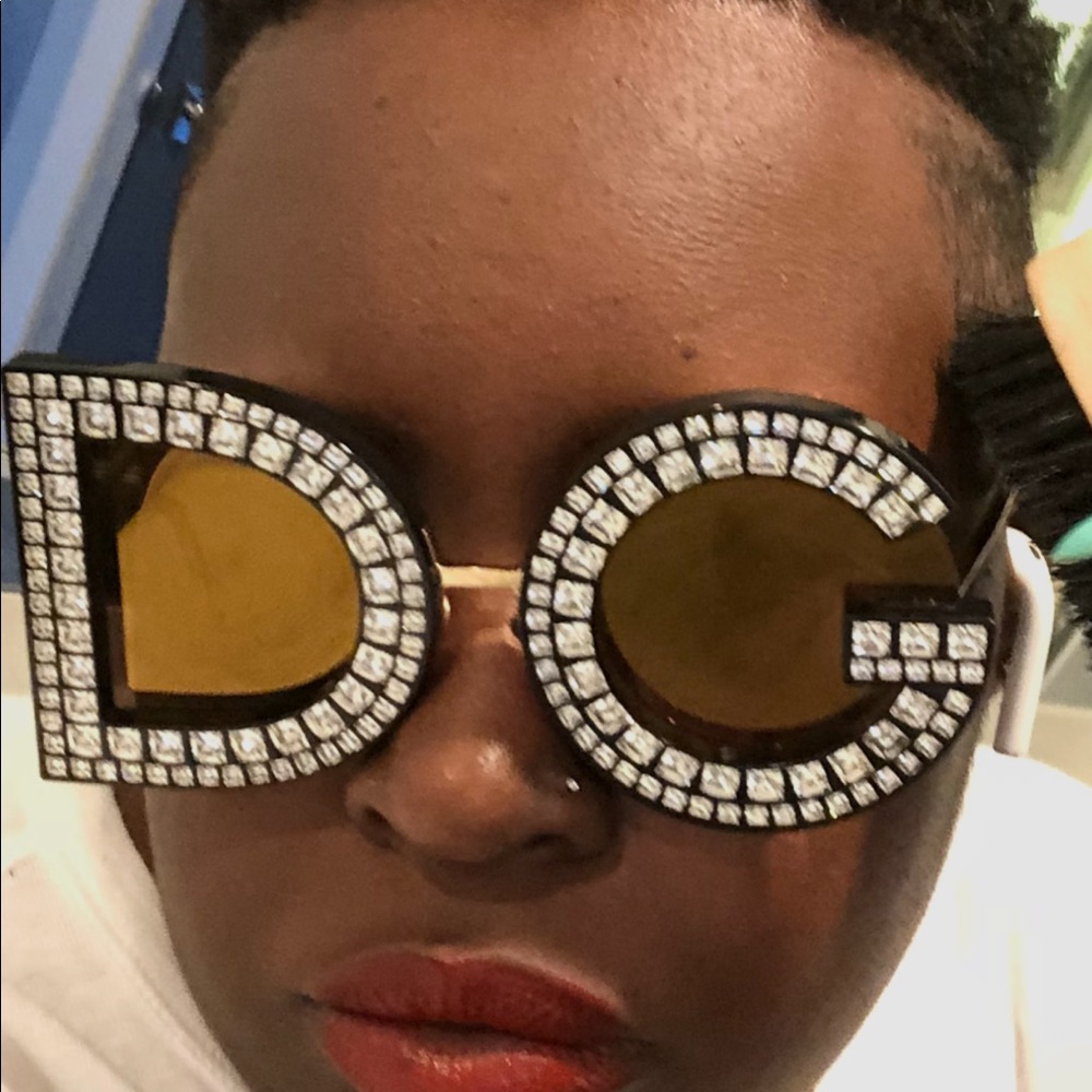 Dolce and gabbana diamond sunglasses
